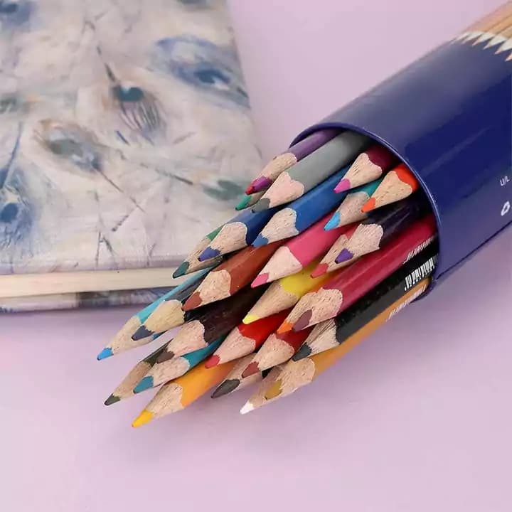 مداد رنگی 24 رنگ استوانه ای آرت لاین — تصویر ۴