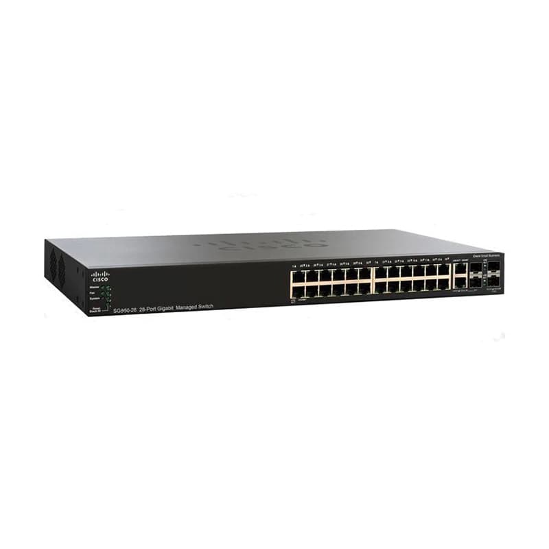 سوئیچ مدیریتی 28 پورت سیسکو SG350-28 در بازار شبکه — تصویر ۲