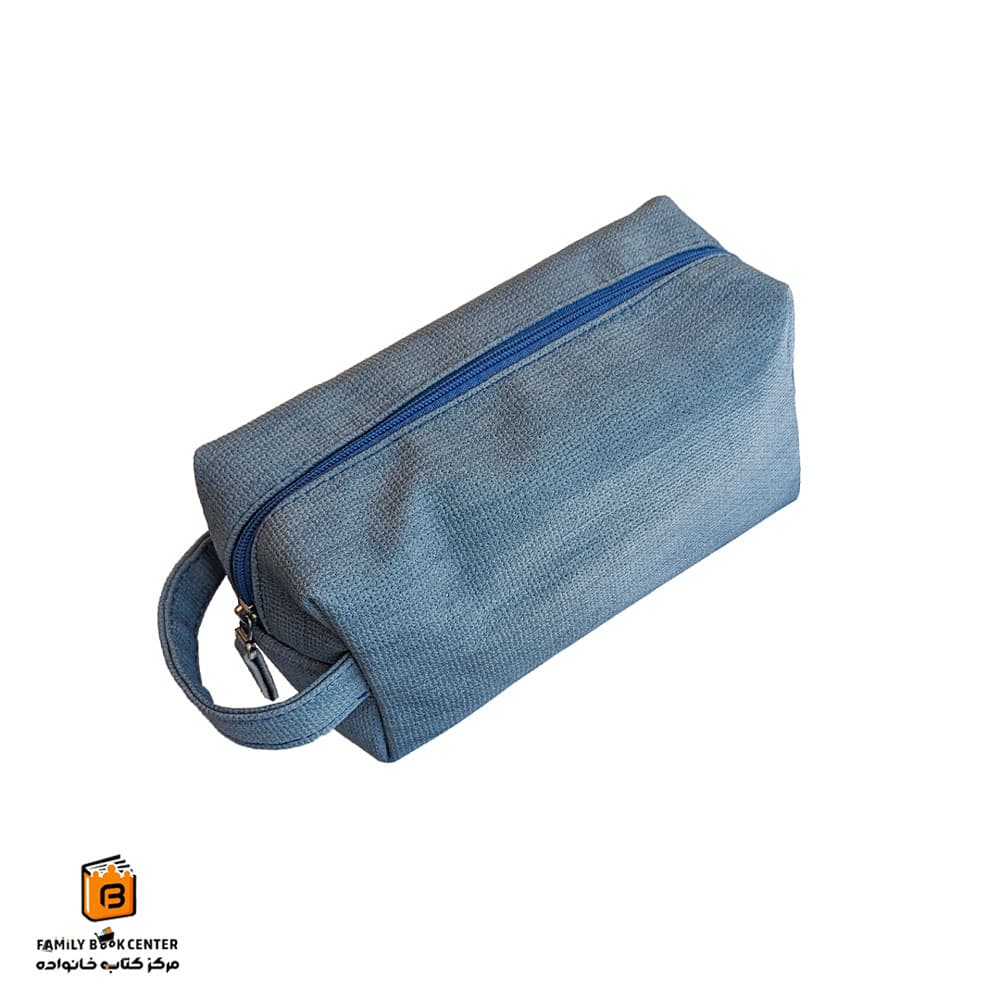 کیف دستی چرم آبی پیکولو (Pickolo)