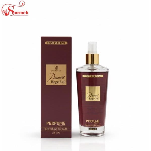 بادی اسپلش باکارات رژ پرفیوم فکتوری زنانه PERFUME FACTORY