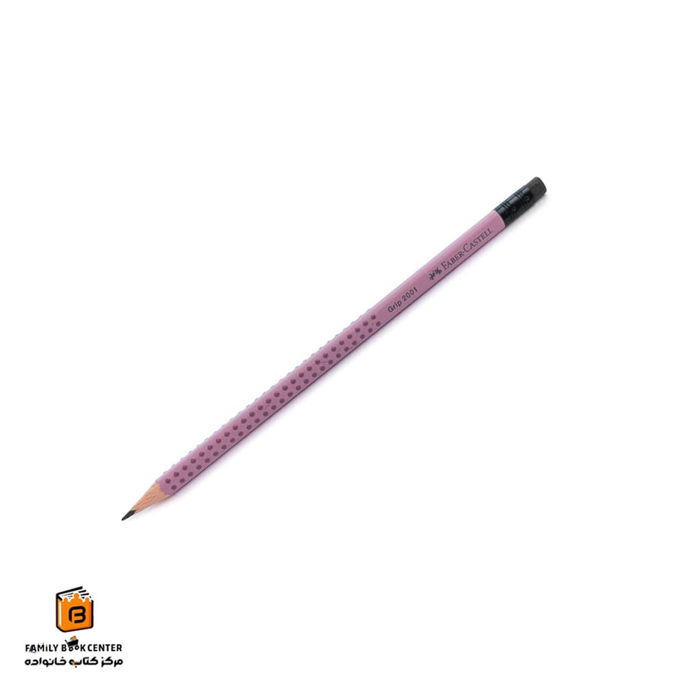 مداد مشکی B2 گریپ دار Grip2001 فابرکاستل (FABER CASTELL) — تصویر ۳