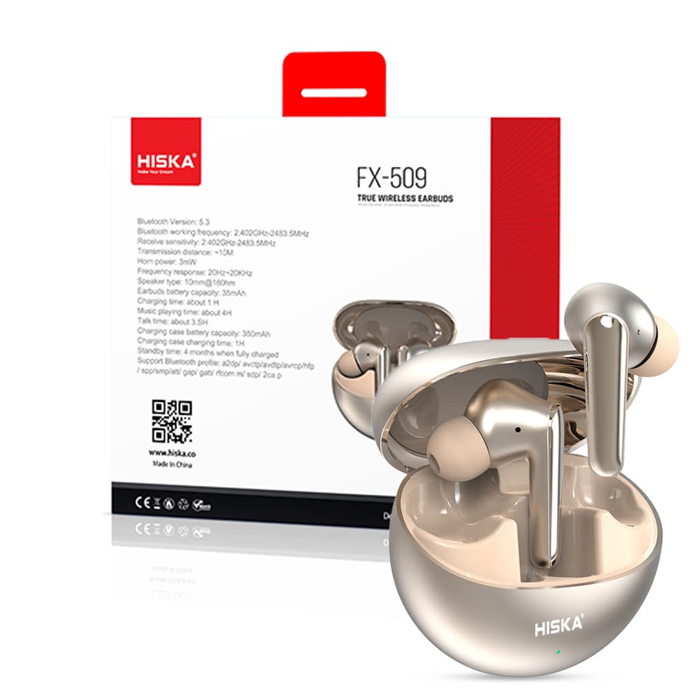 هندزفری بلوتوث هیسکا (HISKA) مدل FX-509 — تصویر ۶