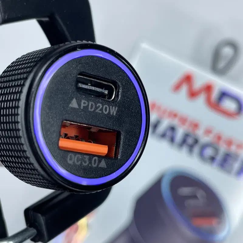 شارژر فندکی ام دی مدل M60 — تصویر ۳