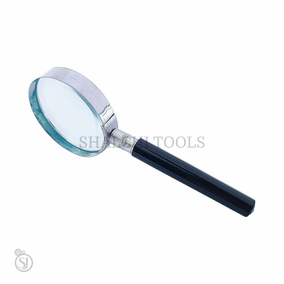 ذره بین دسته دار فریم فلزی قطر ۶۰ میلی متر glass — تصویر ۲
