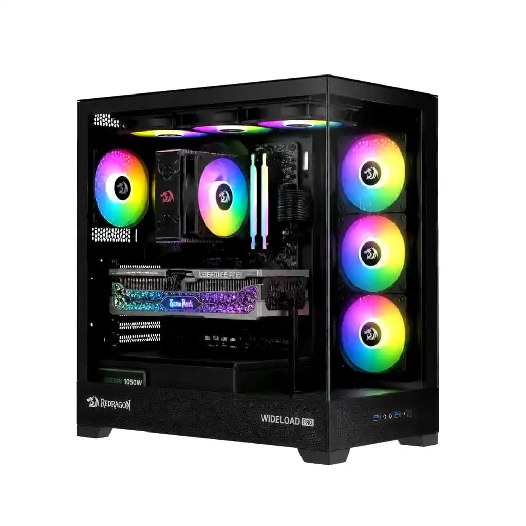 کیس اسمبل شده گیمینگ قدرتمند Core i5 12400F / RTX 3080 Ti 12GB / 16GB DDR5 (سیستم گیمینگ حرفه ای)