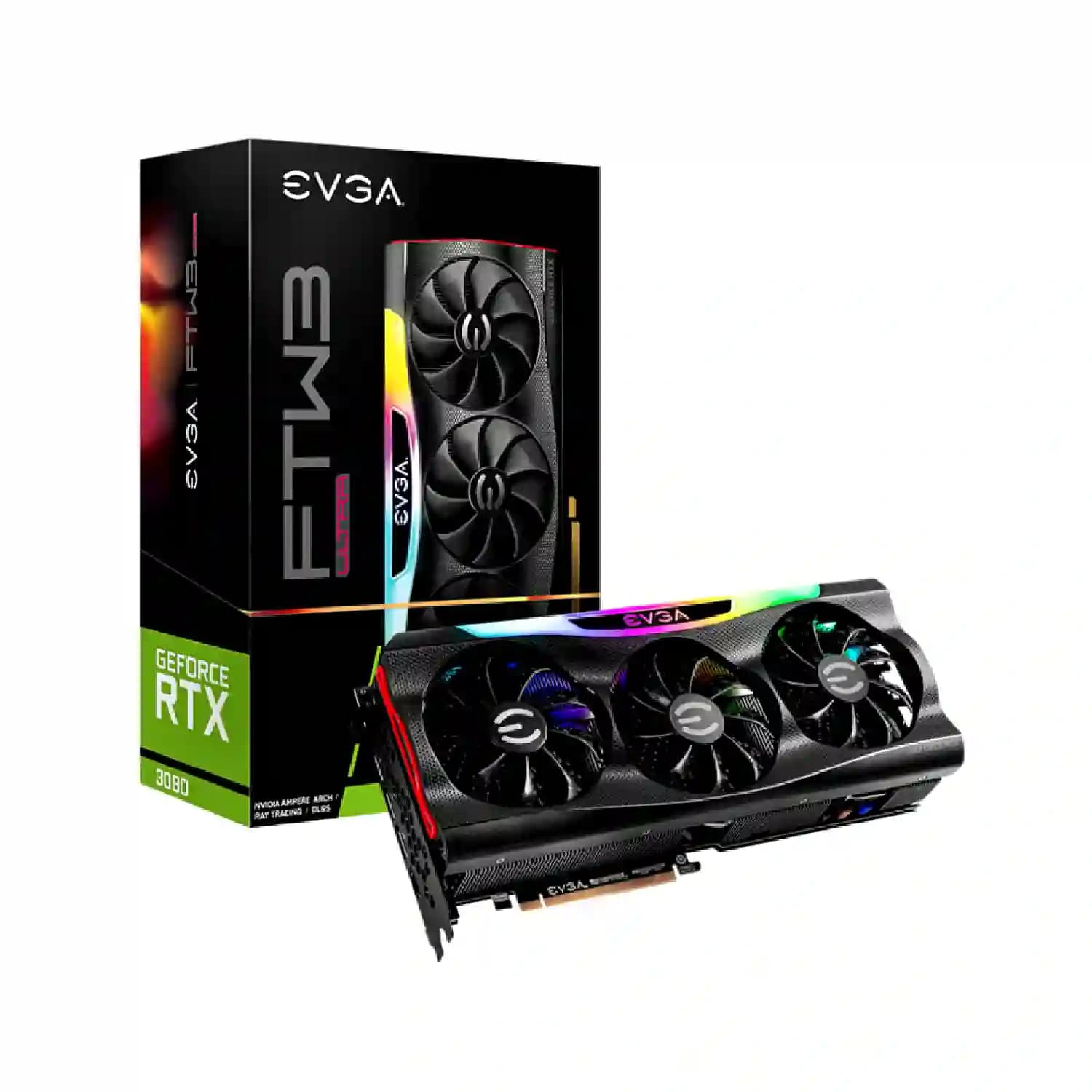 کارت گرافیک ای وی جی ای EVGA RTX 3080 FTW3 ULTRA 10GB (استوک تمیز)