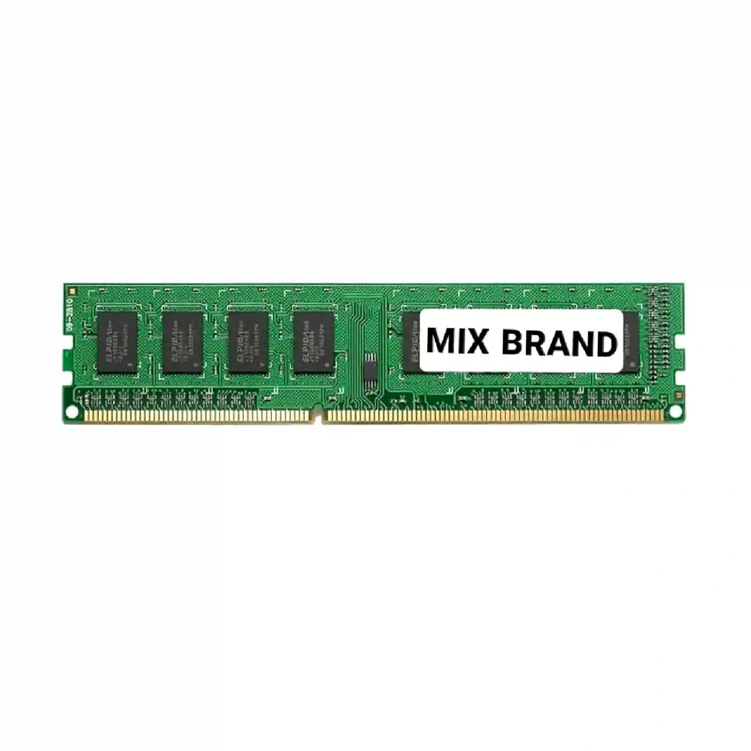 رم کامپیوتر DDR4 8GB 2666MHz CL19 میکس برند (استوک تمیز و تست شده) — تصویر ۳