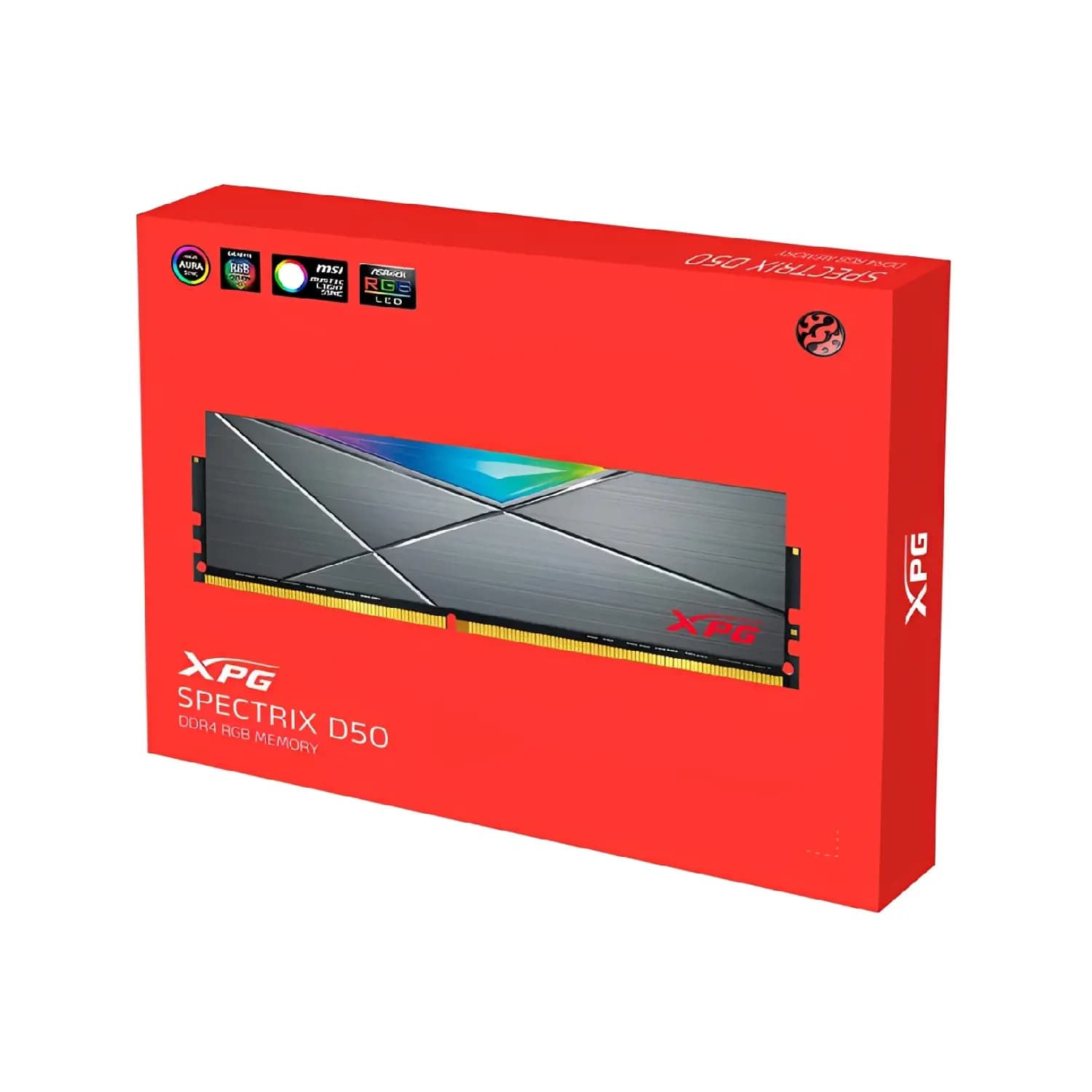 رم دسکتاپ ADATA XPG SPECTRIX D50 32GB (2x16GB) 3600MHz | گارانتی مادامالعمر آونگ (استوک در حد نو)