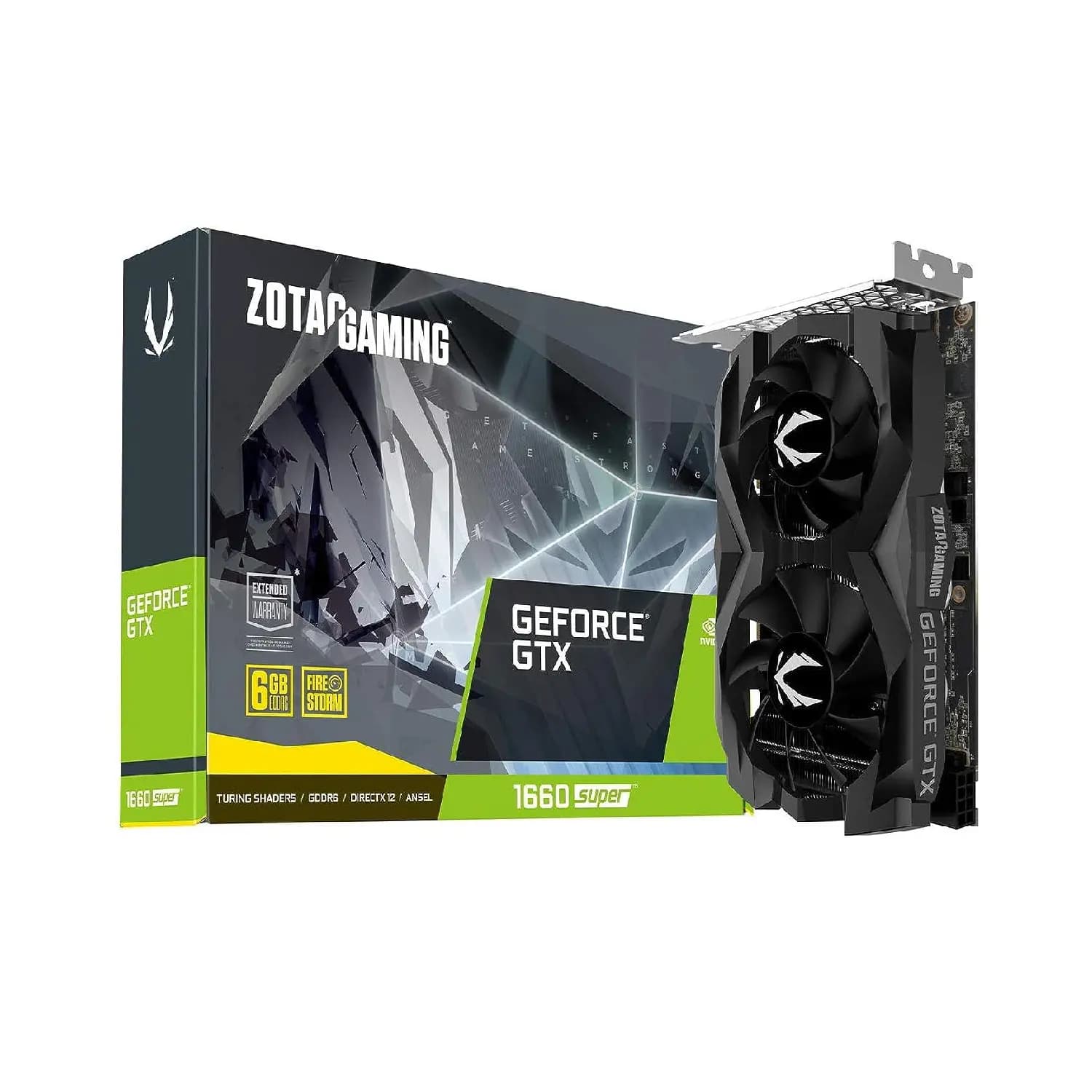 کارت گرافیک گیمینگ ZOTAC GAMING GeForce GTX 1660 SUPER Twin Fan 6GB استوک