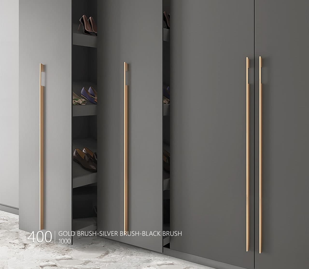 دستگیره مدرن کمد و کابینت کد 400 ملونی — تصویر ۶