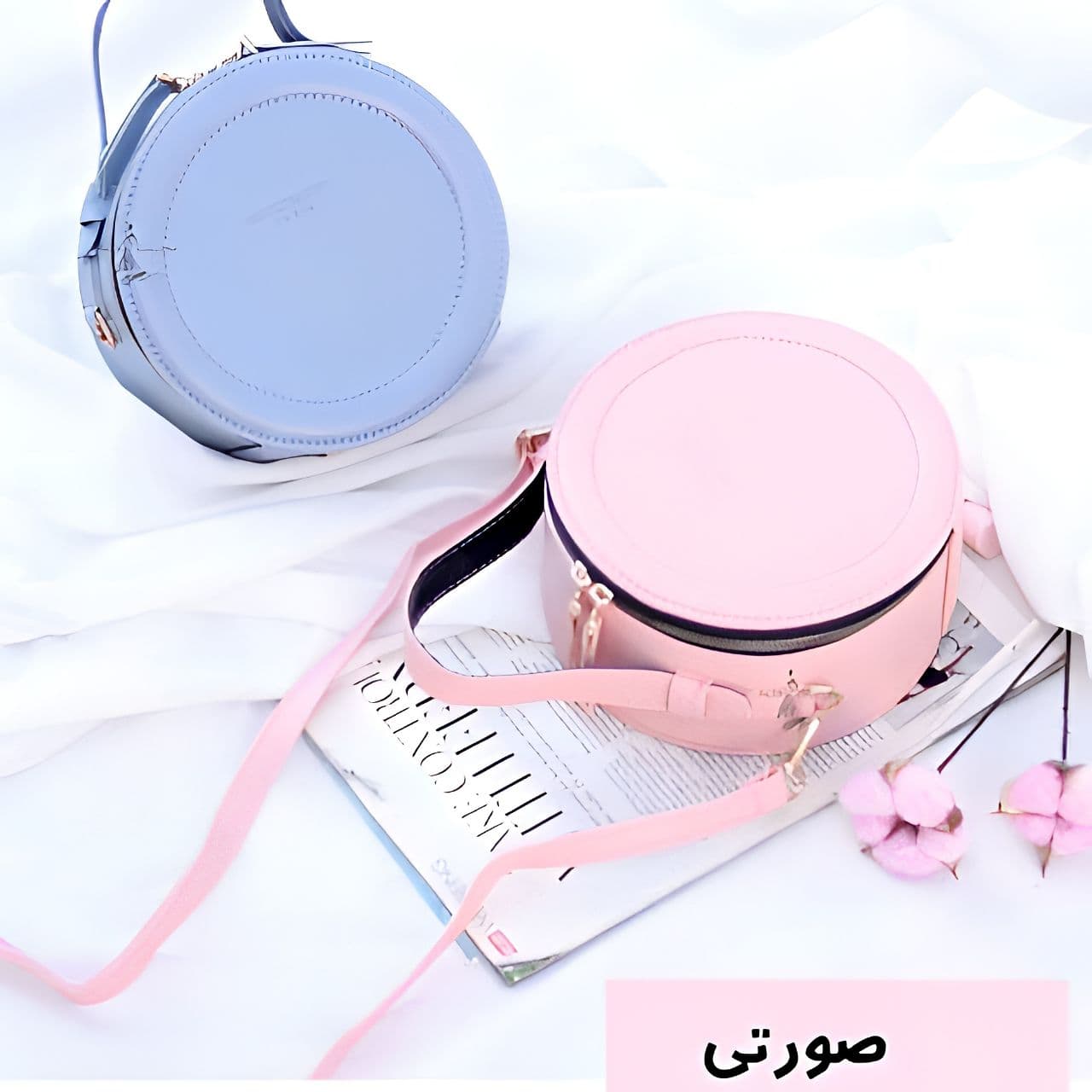کیف دوشی و دستی دایره ای آنیسا کد 308 — تصویر ۹