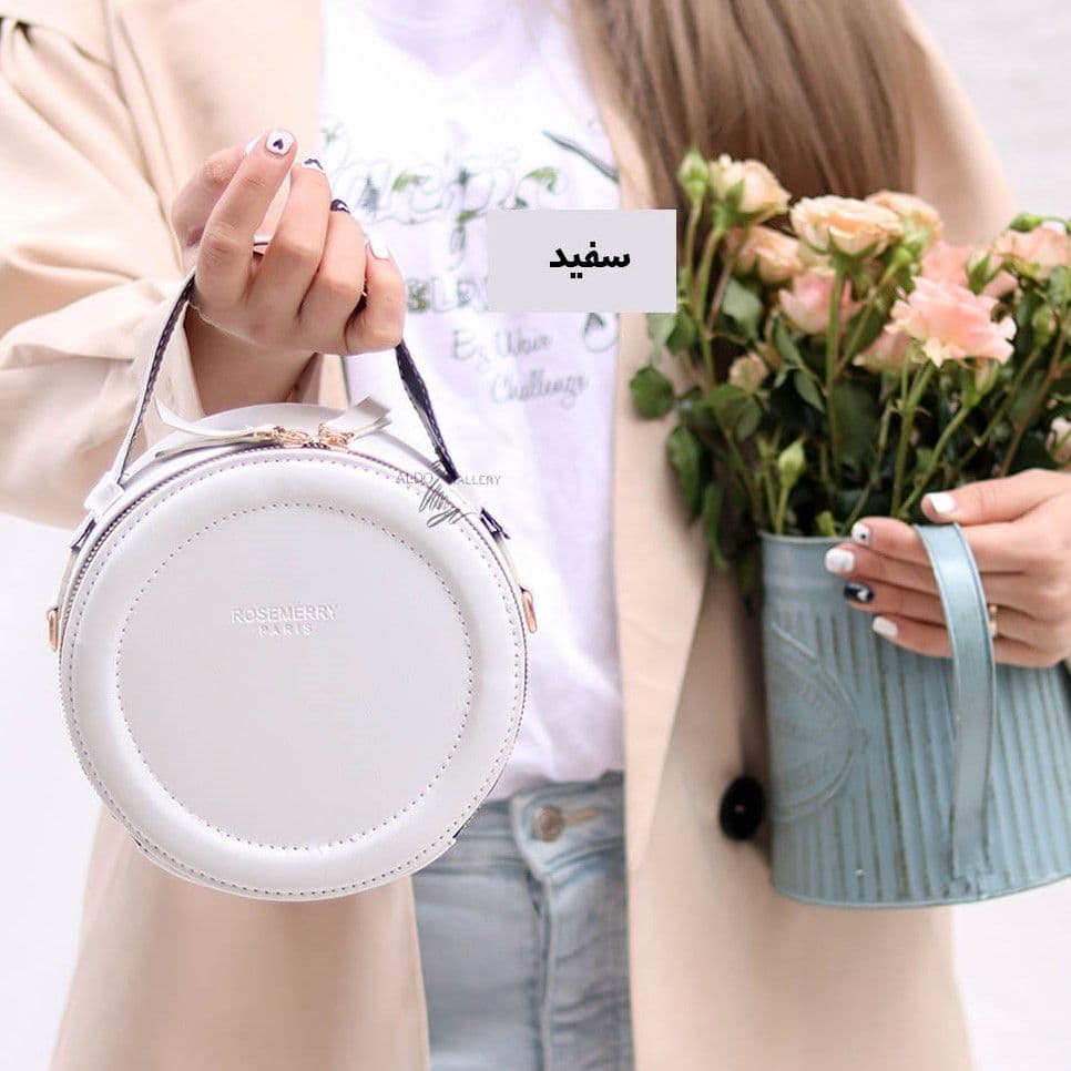 کیف دوشی و دستی دایره ای آنیسا کد 308