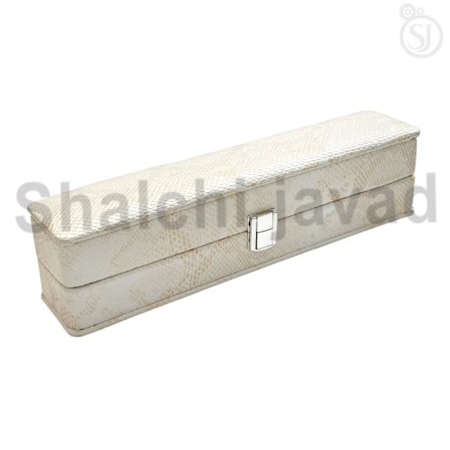 قاب انگشتری طرح پوست ماری 6*30 | جعبه لوکس نگهداری و نمایش انگشتر زرگری