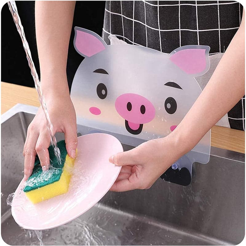 گارد آبگیر سینک و گارد اجاق گاز طرح خوک کد Pig2528 — تصویر ۳