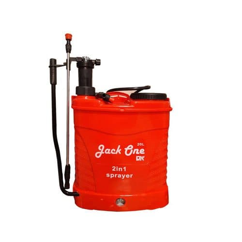 سمپاش دوکاره دستی و شارژی جک وان مدل 20L0040401900404019