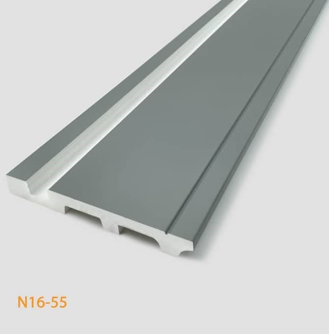 قرنیز لاین نوری بهینا رنگ طوسی کد N16-55 — تصویر ۳