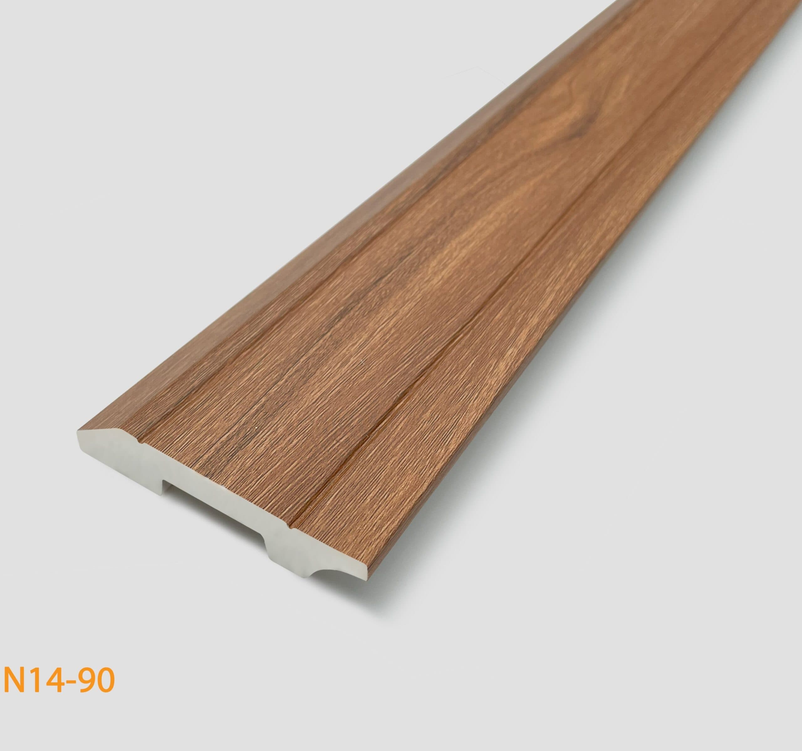 قرنیز مدرن بهینا قهوه ای طرح چوب کد N14-90