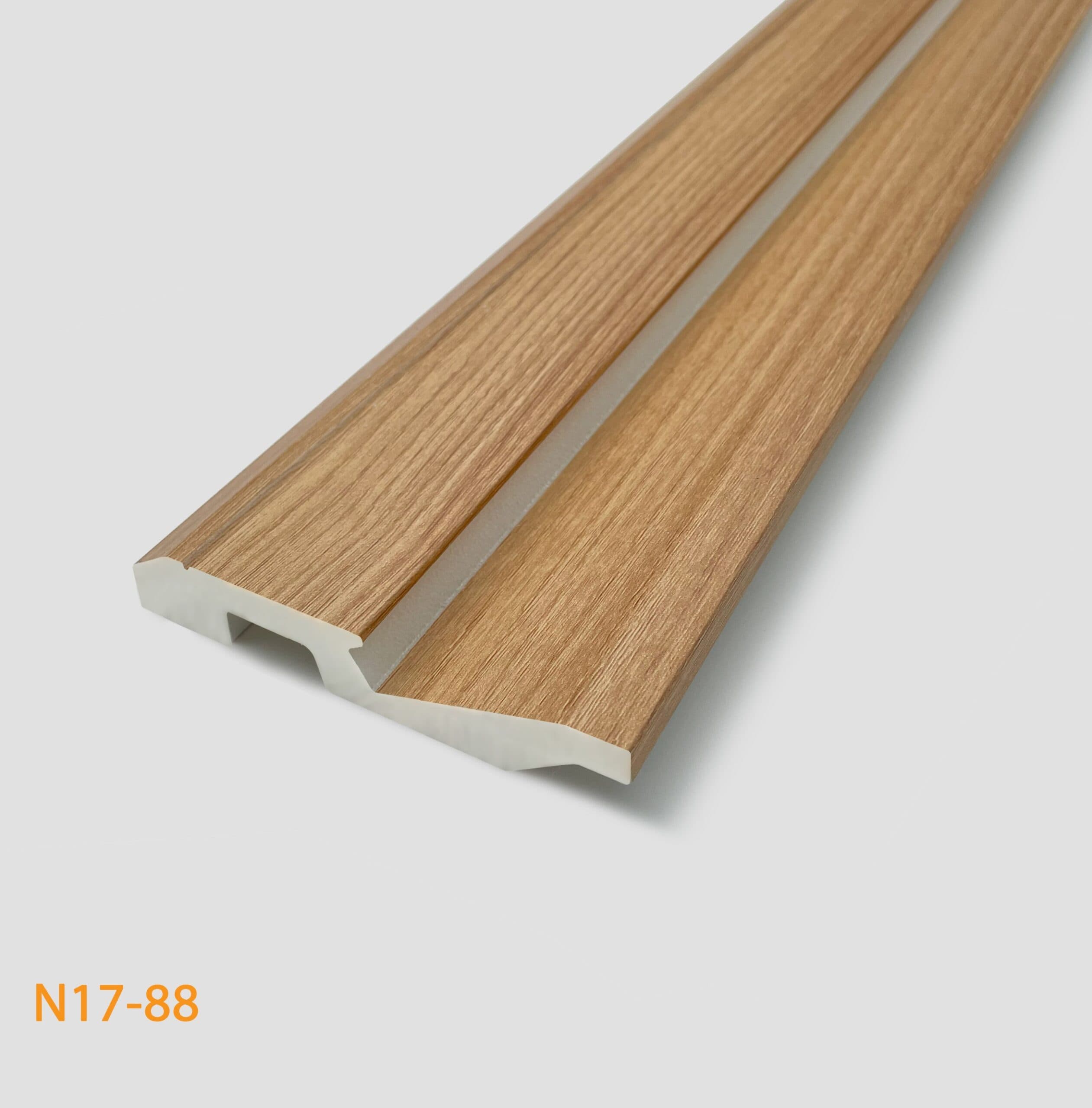 قرنیز نور مخفی بهینا کرم طرح چوب کد N17-88 — تصویر ۴