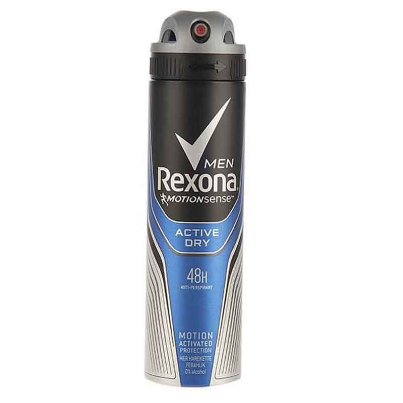اسپری ضد تعریق رکسونا مردانه مدل Active Dry