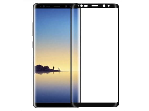 محافظ صفحه نمایش شیشه ای فول چسب full cover SAMSUNG Note8