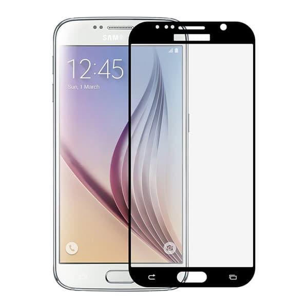محافظ صفحه نمایش شیشه ای full cover SAMSUNG S6