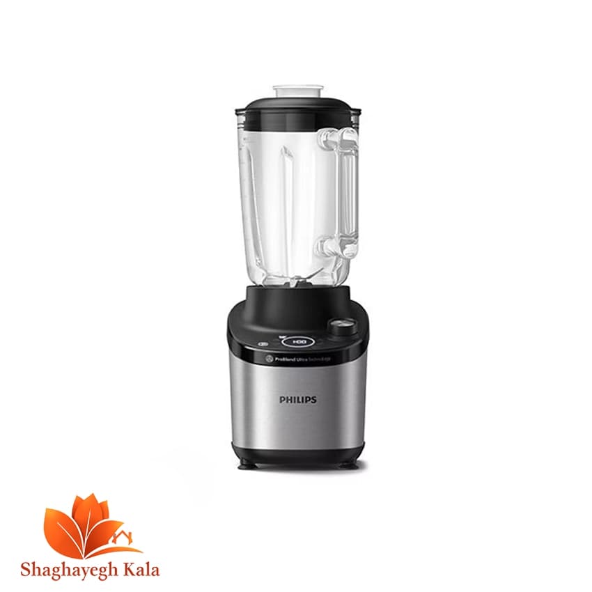 مخلوط کن فیلیپس مدل HR3760/00 | قدرت 1500 وات، تیغه ProBlend Ultra، پارچ شیشهای 2 لیتری