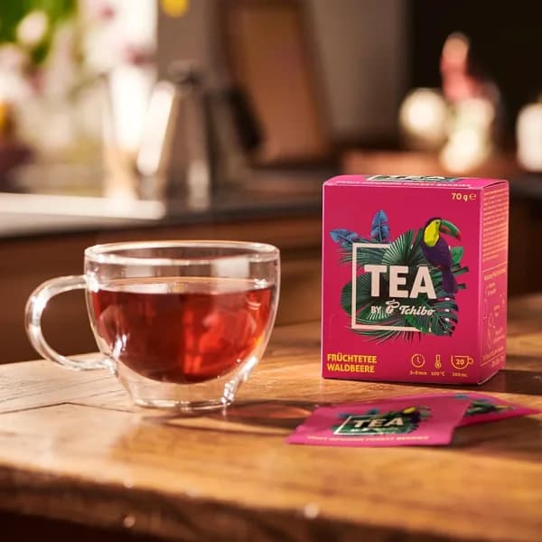 دمنوش چای توت فرنگی وحشی چیبو آلمان