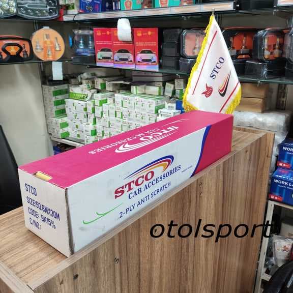 برچسب دودی STCO تایوانی دو لایه UV100