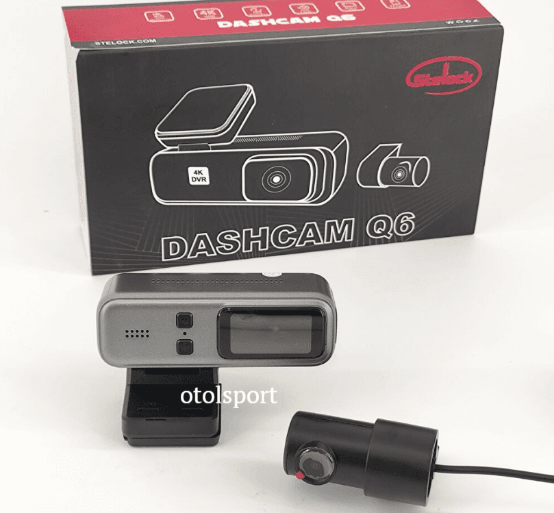 دوربین ثبت وقایع خودرو استیلاک Q6 – دو لنز 4K — تصویر ۲