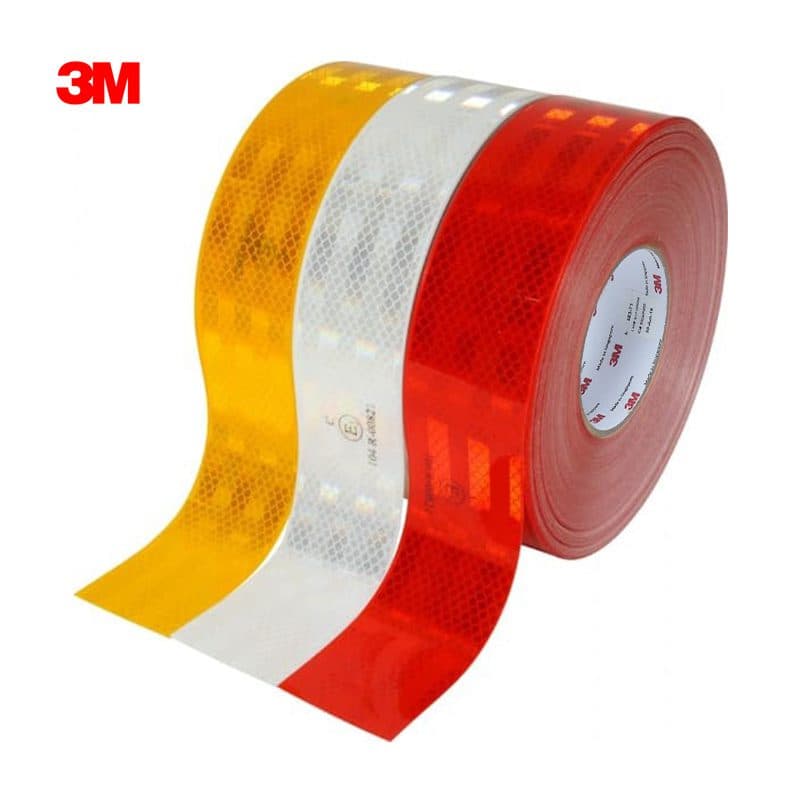نوار شبرنگ لانه زنبوری (شبرنگ ترافیکی) PVC در سه رنگ
