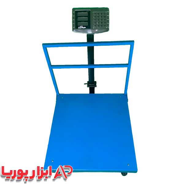 باسکول 600 کیلویی محک کفی 60*60 به همراه یک سال ضمانت
