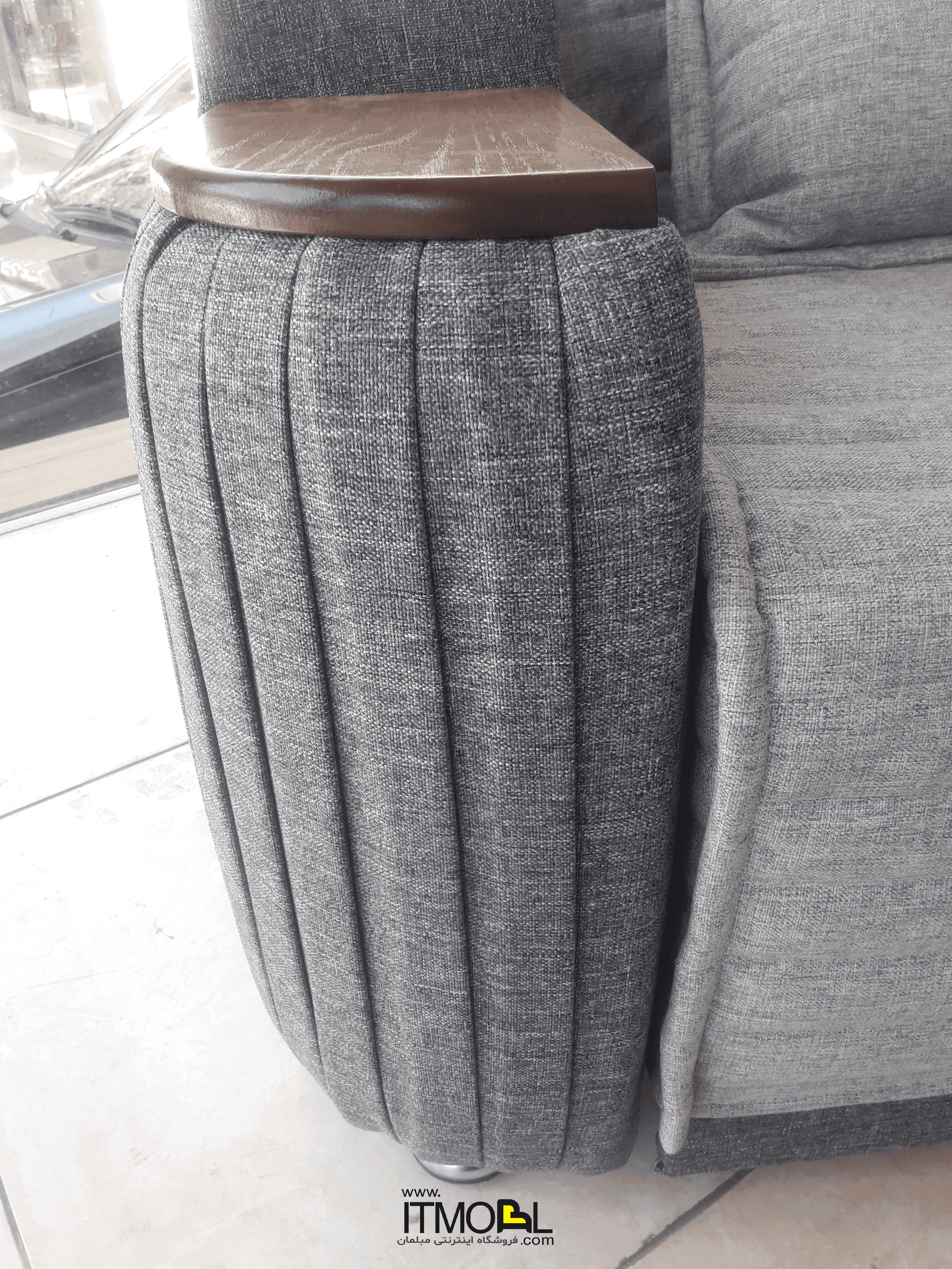 مبل تختشو مدل کاپری دسته نیم گرد — تصویر ۱۲