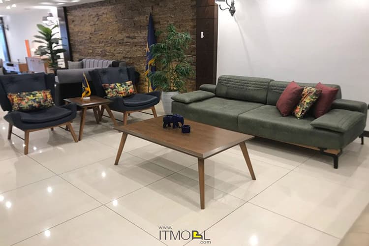 میز جلو مبلی و عسلی مدل ایرما — تصویر ۲
