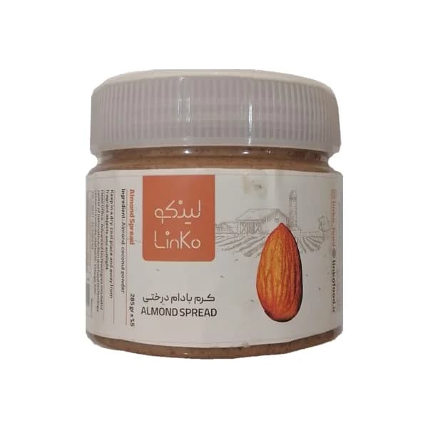 کره بادام درختی 285 گرم لینکو