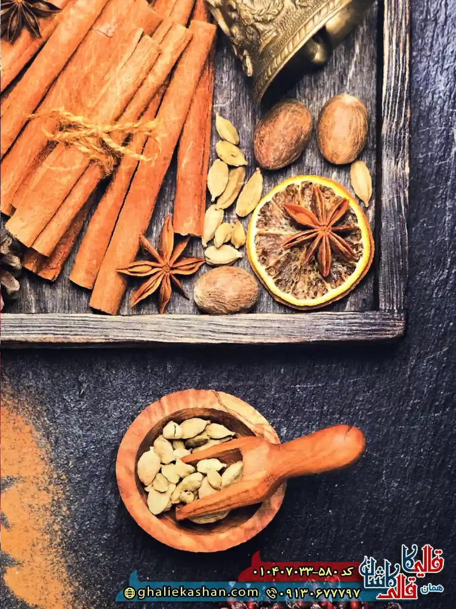 فرش ‌‌آشپزخانه ‌‌‌700 ‌‌‌شانه ‌‌‌طرح ‌‌کریسمس ‌‌‌زمینه ‌‌مشکی ‌‌زغالی ‌‌‌کاشان ‌‌ — تصویر ۴