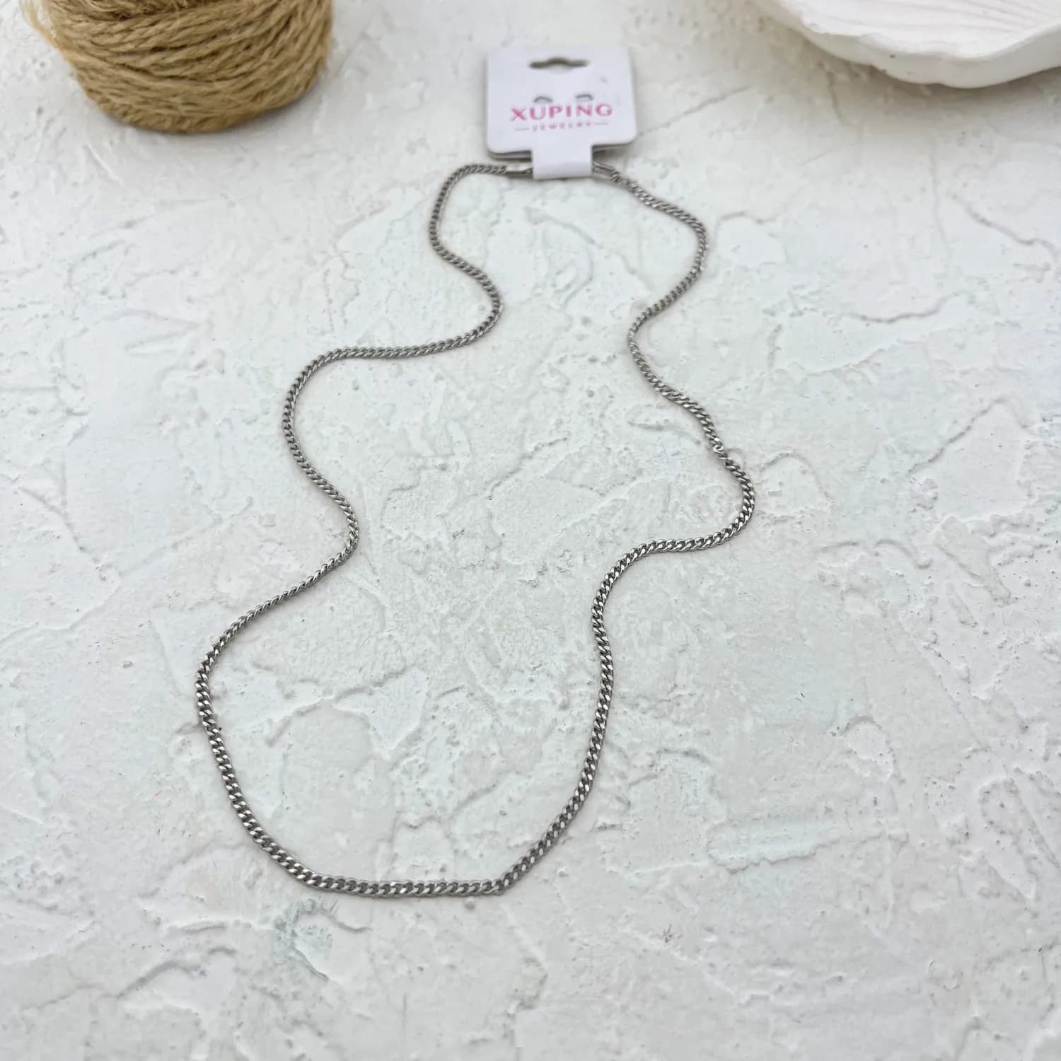 گردنبند زنانه ژوپینگ مدل کارتیه کد N5091 — تصویر ۶