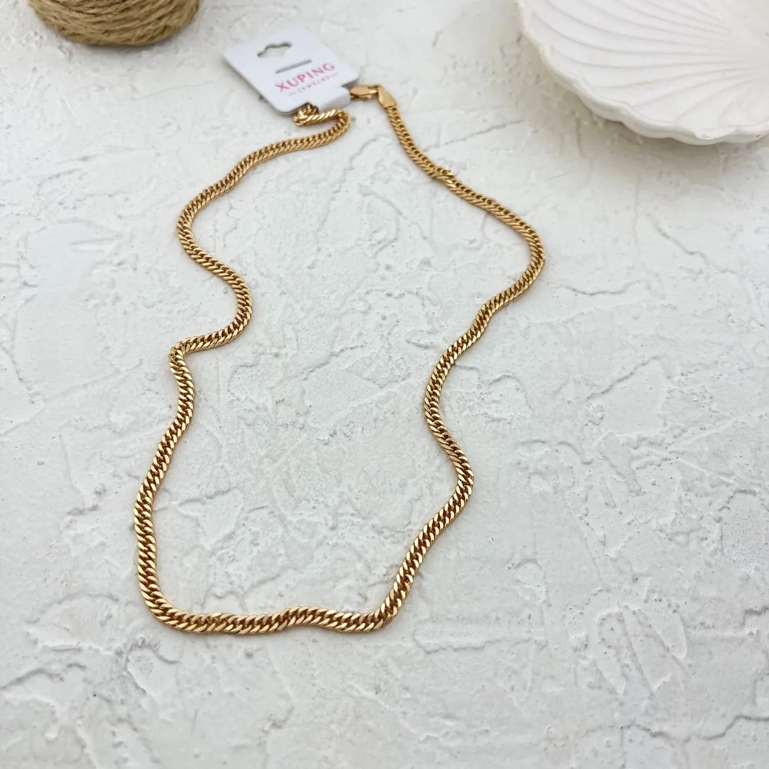 گردنبند زنانه ژوپینگ مدل کارتیه کد N5098 — تصویر ۶