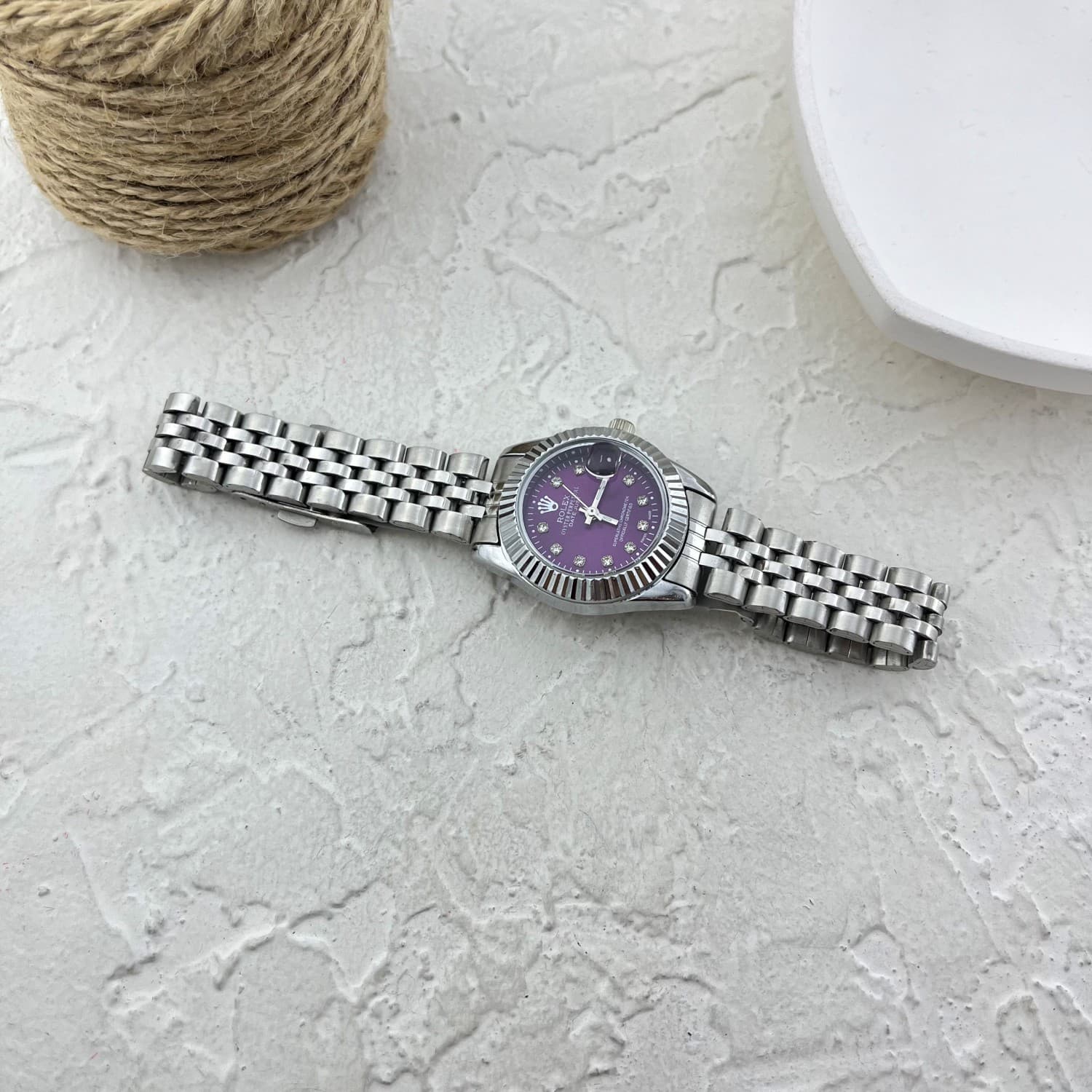 ساعت زنانه طرح رولکس کد W4123 — تصویر ۷