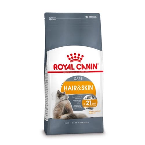 غذا خشک گربه رویال کنین مدل Hair and Skin