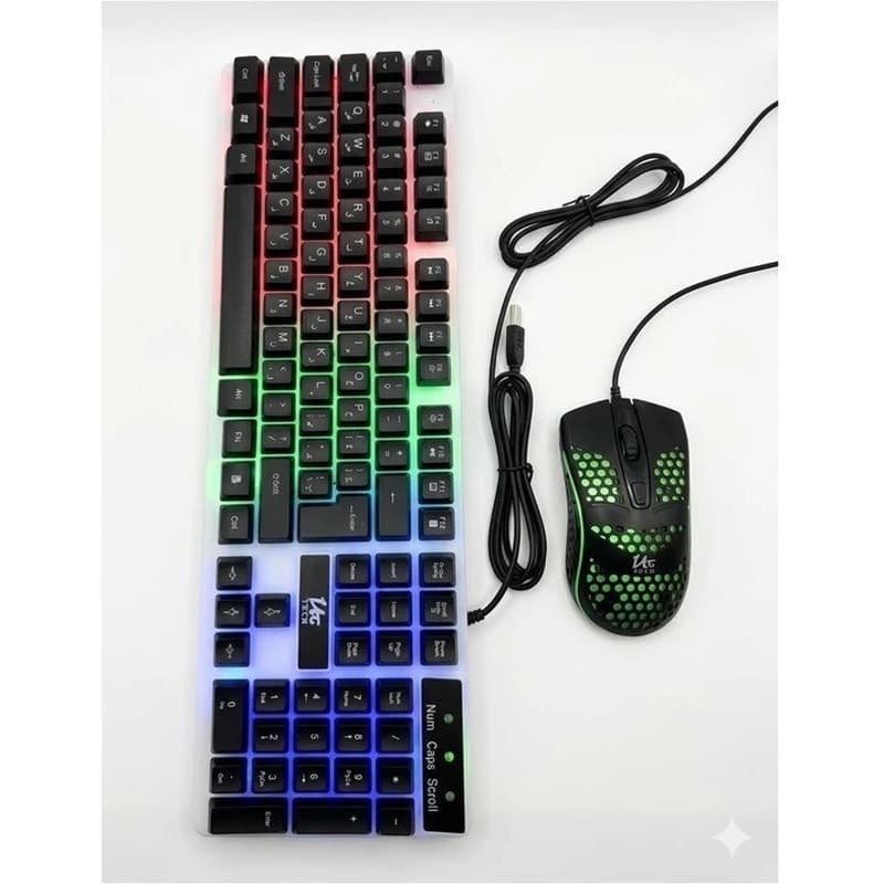 ست ماوس و کیبورد یوسیتک مدل 2070G — تصویر ۶