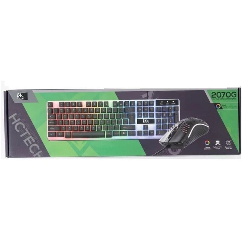 ست ماوس و کیبورد یوسیتک مدل 2070G — تصویر ۸