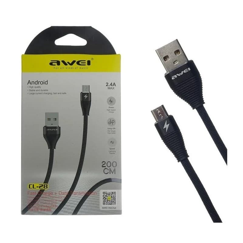 کابل میکرو یو اس بی AWEI CL-28 — تصویر ۱۰