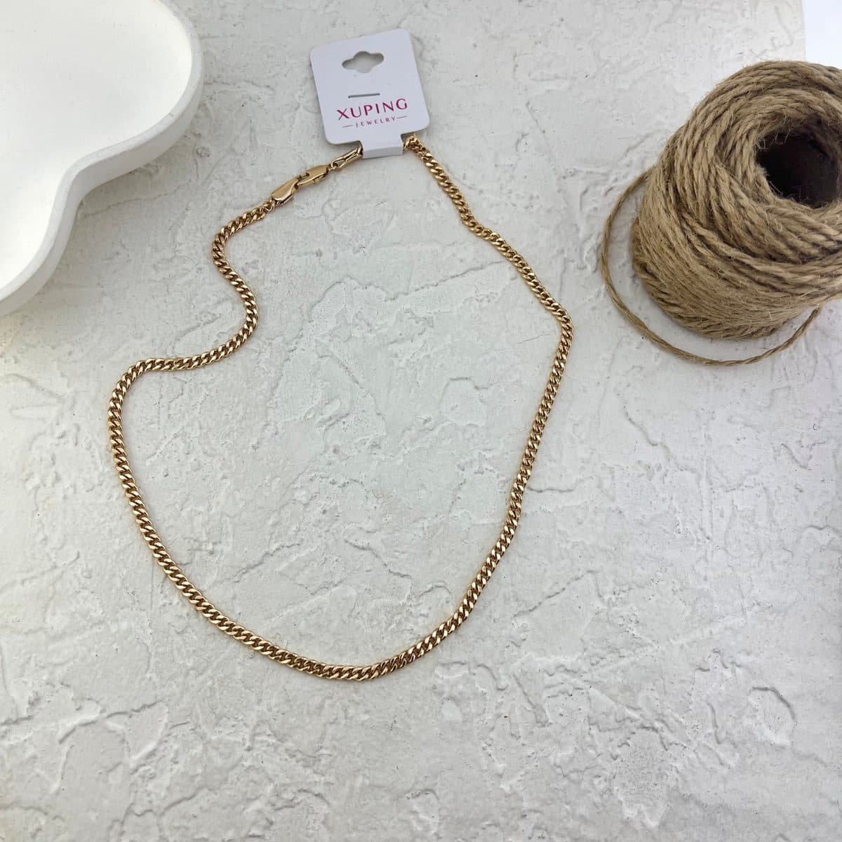 گردنبند زنانه ژوپینگ مدل کارتیه کد N5190 — تصویر ۳