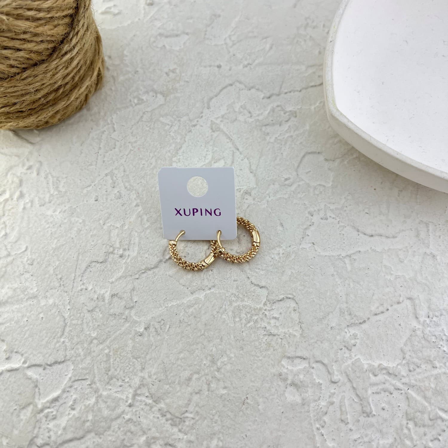 گوشواره زنانه ژوپینگ مدل خاویاری کد E6263 — تصویر ۷