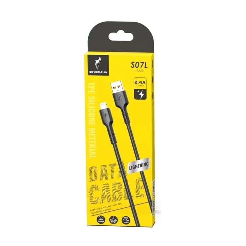 کابل شارژ USB به Lightning دلفین مدل SKY Dolphine S07L به طول 1 متر — تصویر ۱۲