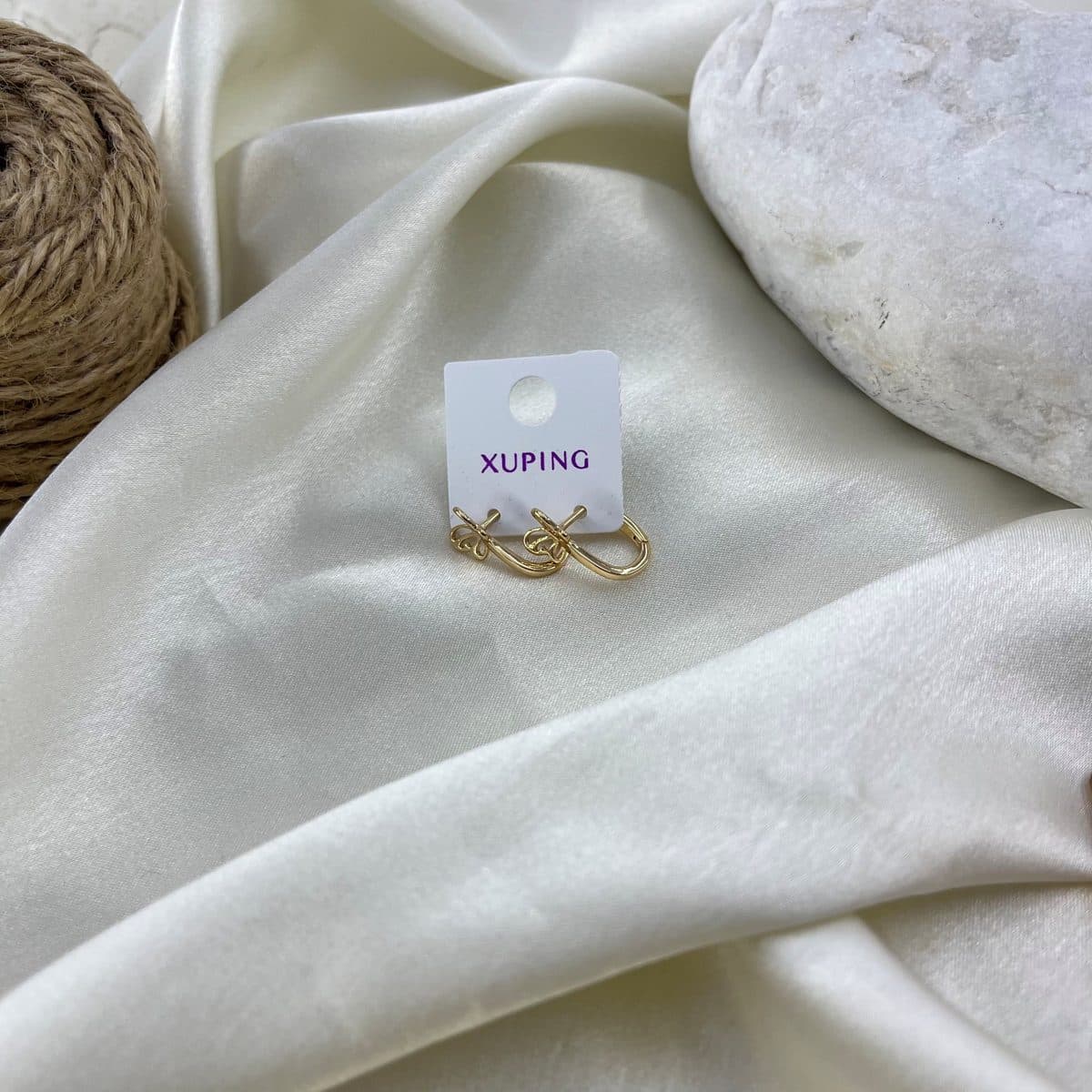 گوشواره زنانه ژوپینگ مدل پروانه کد E6476 — تصویر ۶