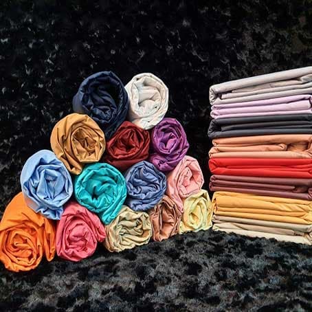 نیم ست ملحفه یکنفره 90 ملرز ساده نارنجی رانفرس