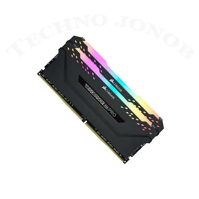 رم کامپیوتر کورسیر Vengeance RGB Pro 16GB DDR4 3200MHz CL16 (کیت دو کاناله 2x8GB) — تصویر ۴