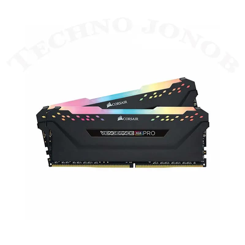 رم کامپیوتر کورسیر Vengeance RGB Pro 16GB DDR4 3200MHz CL16 (کیت دو کاناله 2x8GB)