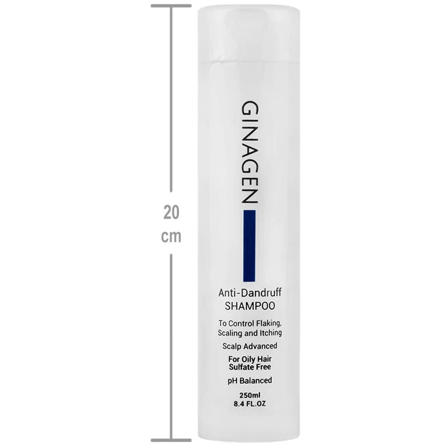 شامپو رفع شوره موی چرب ژیناژن — تصویر ۵